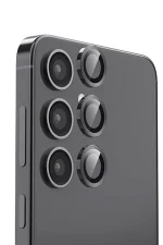 Newface Samsung Galaxy A16 5G Raze Metal Kamera Lens - Siyah