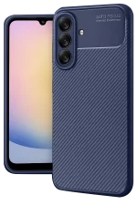 Newface Samsung Galaxy A17 5G Auto Focus Karbon Kapak - Lacivert