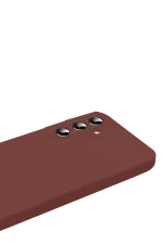 Newface Samsung Galaxy A17 5G First Silikon - Bordo - Görsel 3