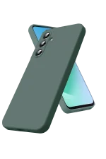 Newface Samsung Galaxy A17 5G First Silikon - Koyu Yeşil