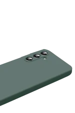 Newface Samsung Galaxy A17 5G First Silikon - Koyu Yeşil - Görsel 3