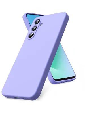 Newface Samsung Galaxy A17 5G Nano içi Kadife Silikon - Lila