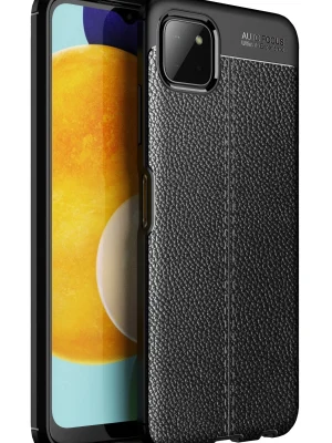 Newface Samsung Galaxy A22 Kılıf Auto Focus Kapak - Siyah