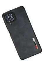 Newface Samsung Galaxy A22 Kılıf Loop Deri Silikon - Lacivert - Görsel 3