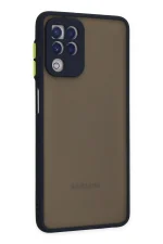 Newface Samsung Galaxy A22 Kılıf Montreal Silikon Kapak - Lacivert - Görsel 2