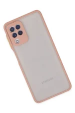 Newface Samsung Galaxy A22 Kılıf Montreal Silikon Kapak - Pembe - Görsel 3