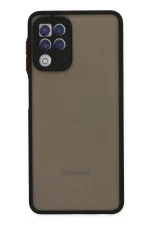 Newface Samsung Galaxy A22 Kılıf Montreal Silikon Kapak - Siyah