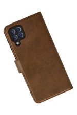 Newface Samsung Galaxy A22 Kılıf Trend S Plus Kapaklı Kılıf - Taba - Görsel 3