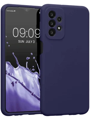 Newface Samsung Galaxy A23 4G Kılıf First Silikon - Lacivert