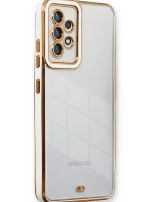 Newface Samsung Galaxy A23 4G Kılıf Liva Lens Silikon - Beyaz