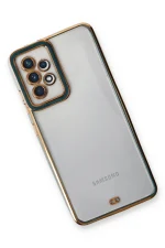 Newface Samsung Galaxy A23 4G Kılıf Liva Lens Silikon - Yeşil - Görsel 3