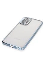 Newface Samsung Galaxy A23 4G Kılıf Razer Lensli Silikon - Açık Mavi - Görsel 4