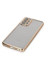 Newface Samsung Galaxy A23 4G Kılıf Razer Lensli Silikon - Gold - Görsel 4