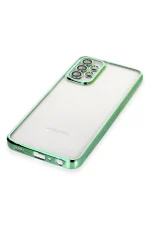 Newface Samsung Galaxy A23 4G Kılıf Razer Lensli Silikon - Yeşil - Görsel 4