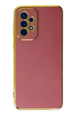 Newface Samsung Galaxy A23 4G Kılıf Volet Silikon - Kırmızı