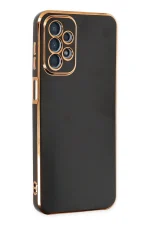 Newface Samsung Galaxy A23 4G Kılıf Volet Silikon - Siyah