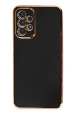 Newface Samsung Galaxy A23 4G Kılıf Volet Silikon - Siyah - Görsel 3