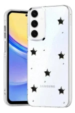 Newface Samsung Galaxy A24 4G Fiyonk Desenli Kapak - Desen 4