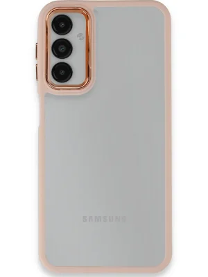 Newface Samsung Galaxy A24 4G Kılıf Dora Kapak - Pudra