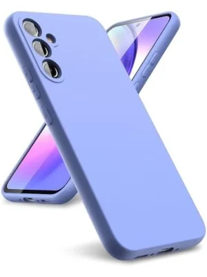 Newface Samsung Galaxy A24 4G Kılıf First Silikon - Lila