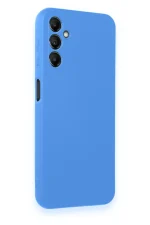 Newface Samsung Galaxy A24 4G Kılıf First Silikon - Mavi - Görsel 2