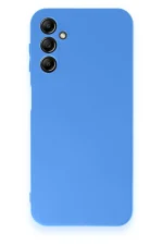 Newface Samsung Galaxy A24 4G Kılıf First Silikon - Mavi - Görsel 3