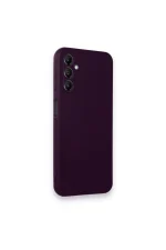 Newface Samsung Galaxy A24 4G Kılıf First Silikon - Mor - Görsel 2