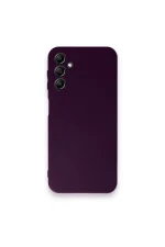 Newface Samsung Galaxy A24 4G Kılıf First Silikon - Mor - Görsel 3