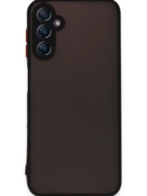 Newface Samsung Galaxy A24 4G Kılıf Montreal Silikon Kapak - Siyah