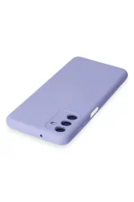 Newface Samsung Galaxy A24 4G Kılıf Nano içi Kadife Silikon - Lila - Görsel 4