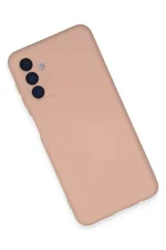 Newface Samsung Galaxy A24 4G Kılıf Nano içi Kadife Silikon - Pudra - Görsel 3