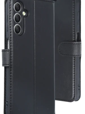 Newface Samsung Galaxy A24 4G Kılıf Trend S Plus Kapaklı Kılıf - Siyah