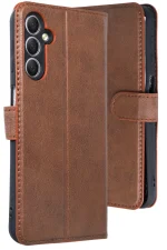 Newface Samsung Galaxy A24 4G Kılıf Trend S Plus Kapaklı Kılıf - Taba