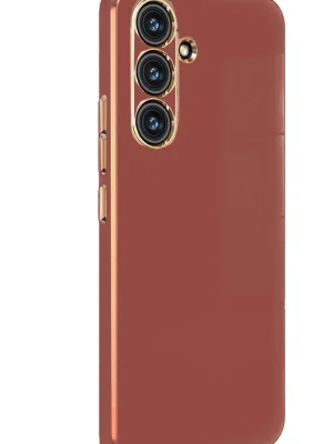 Newface Samsung Galaxy A24 4G Kılıf Volet Silikon - Kırmızı