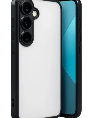Newface Samsung Galaxy A24 4G Prime Kılıf Razer Lensli Silikon - Siyah