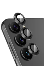 Newface Samsung Galaxy A24 4G Valdez Metal Kamera Lens - Siyah