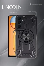 Newface Samsung Galaxy A25 5G Kılıf Lincoln Silikon - Lacivert - Görsel 4