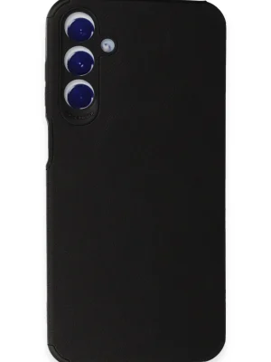 Newface Samsung Galaxy A25 5G Kılıf Loop Deri Silikon - Siyah