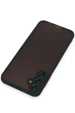 Newface Samsung Galaxy A25 5G Kılıf Montreal Silikon Kapak - Yeşil - Görsel 3