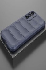 Newface Samsung Galaxy A25 5G Kılıf Optimum Silikon - Lacivert - Görsel 3