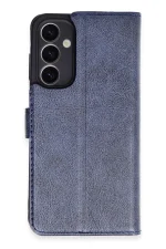 Newface Samsung Galaxy A25 5G Kılıf Trend S Plus Kapaklı Kılıf - Lacivert