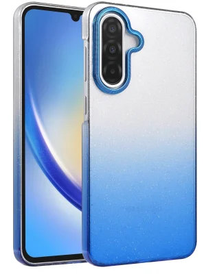 Newface Samsung Galaxy A26 Glossy Kapak - Mavi