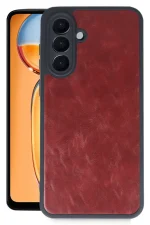 Newface Samsung Galaxy A26 Kılıf Aras Deri Kapak - Bordo