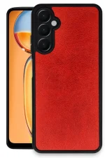 Newface Samsung Galaxy A26 Kılıf Aras Deri Kapak - Kırmızı