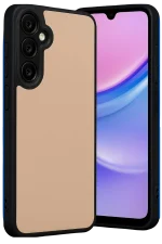 Newface Samsung Galaxy A26 Kılıf Aras Deri Kapak - Pudra