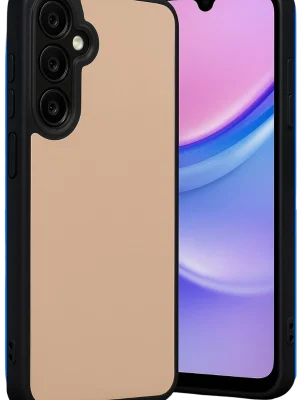 Newface Samsung Galaxy A26 Kılıf Aras Deri Kapak - Pudra