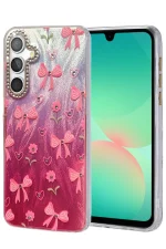 Newface Samsung Galaxy A26 Kılıf Blade Aynalı Desenli Kapak - Desen 3