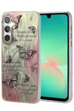 Newface Samsung Galaxy A26 Kılıf Blade Aynalı Desenli Kapak - Desen 6