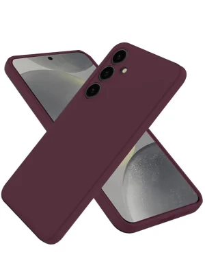 Newface Samsung Galaxy A26 Kılıf First Silikon - Mürdüm