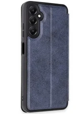 Newface Samsung Galaxy A26 Kılıf Flip Cover - Lacivert - Görsel 2